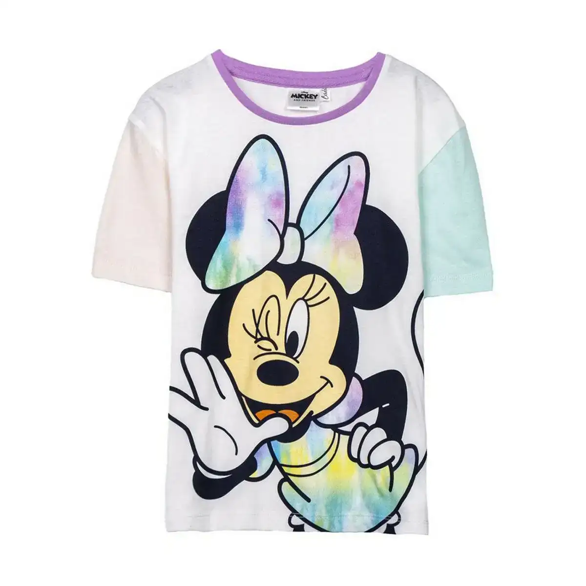 Shirt a manches courtes enfant minnie mouse multicouleur vert fonce_5507. DIAYTAR COTE D'IVOIRE - L'Art de Choisir, l'Art de S'émerveiller. Explorez notre gamme de produits et laissez-vous émerveiller par des créations authentiques et des designs modernes.