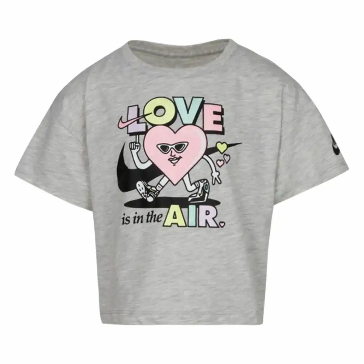 Shirt a manches courtes enfant nike knit gris_2340. DIAYTAR COTE D'IVOIRE - Où le Shopping Devient une Aventure Culturelle. Plongez dans notre univers de produits qui célèbrent l'héritage et l'artisanat du Côte d'Ivoire.