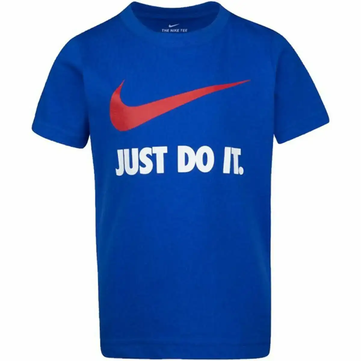 Shirt a manches courtes enfant nike swoosh bleu_8323. Bienvenue sur DIAYTAR COTE D'IVOIRE - Votre Destination Shopping à la Côte d'Ivoireaise. Explorez notre boutique en ligne et découvrez une gamme variée de produits qui capturent l'esprit du Côte d'Ivoire.