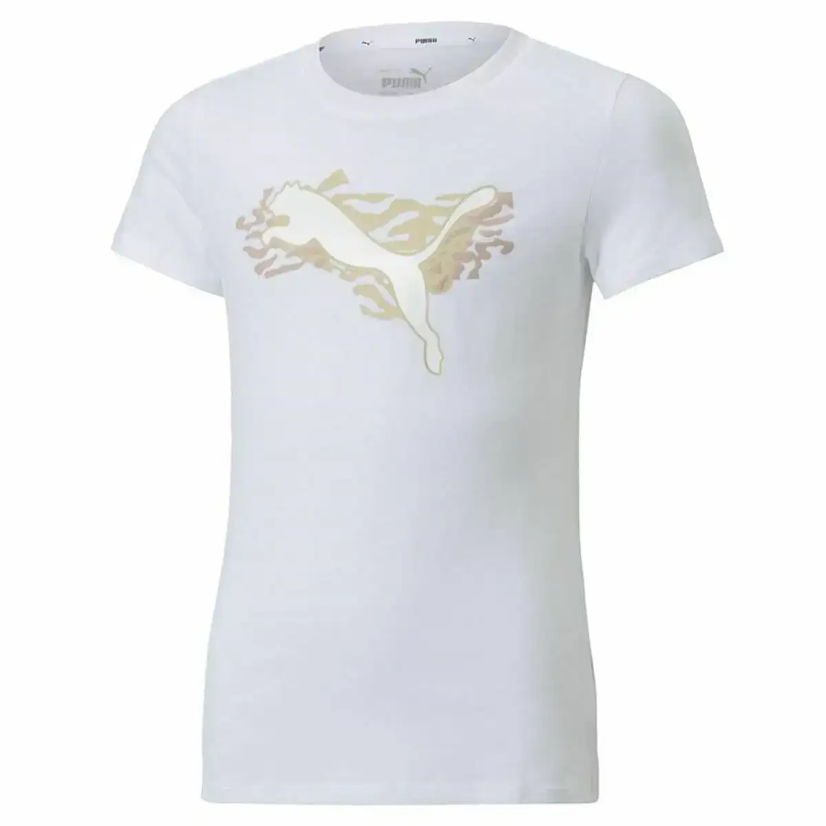 Shirt a manches courtes enfant puma alpha blanc_4270. DIAYTAR COTE D'IVOIRE - Où la Tradition s'Harmonise avec le Moderne. Parcourez notre gamme diversifiée et choisissez des produits qui révèlent l'âme du Côte d'Ivoire.