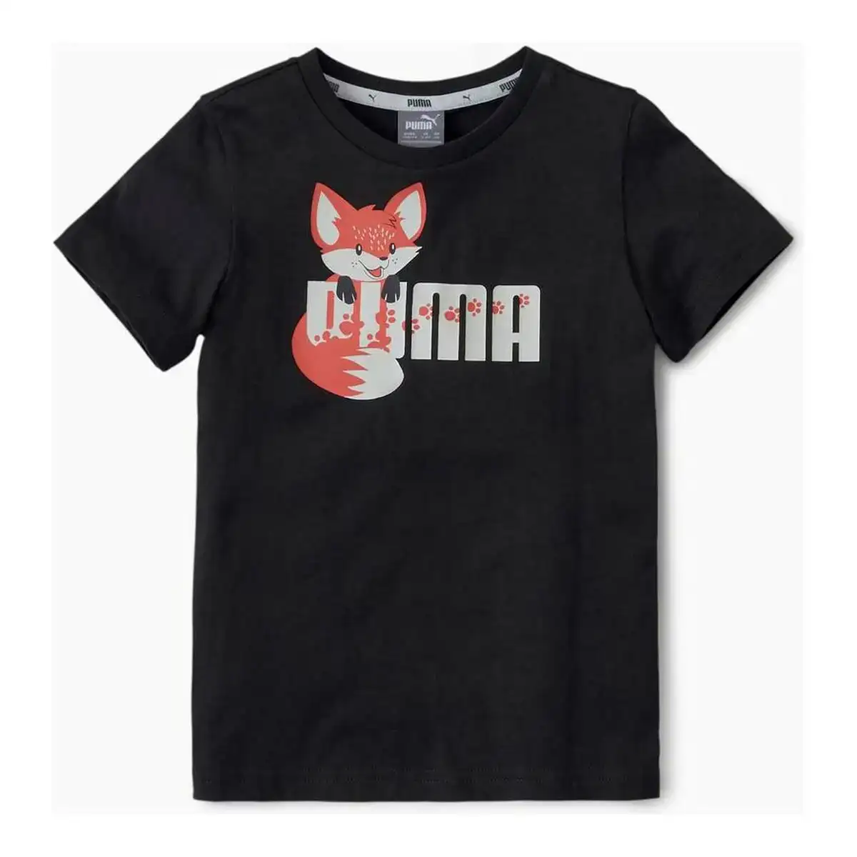 Shirt a manches courtes enfant puma animals ee 583348 01 37 27 noir_1694. DIAYTAR COTE D'IVOIRE - Votre Passage Vers l'Excellence Shopping. Découvrez un catalogue en ligne qui offre une expérience d'achat exceptionnelle, avec des produits soigneusement sélectionnés pour satisfaire tous les goûts.