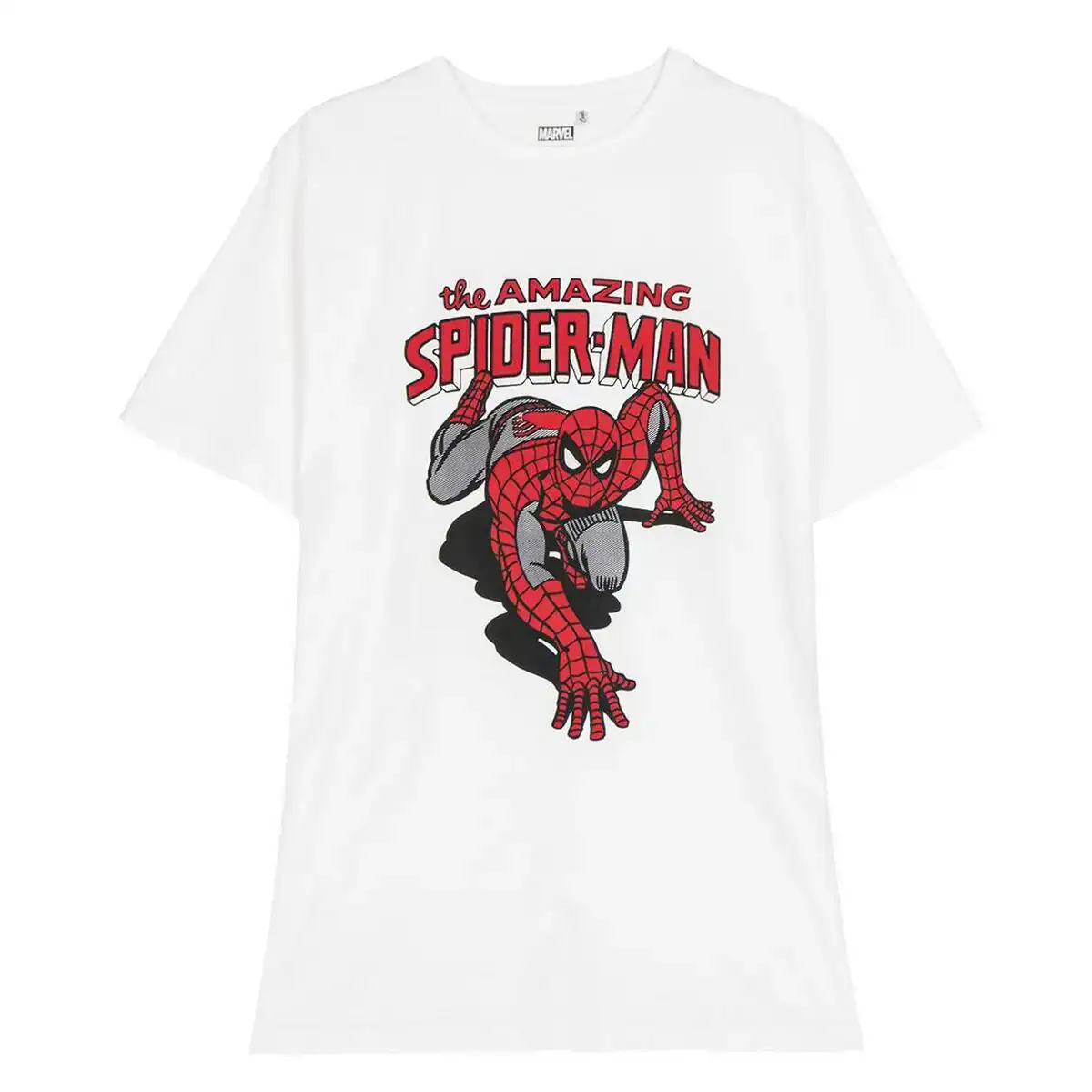 Shirt a manches courtes enfant spiderman blanc_4593. DIAYTAR COTE D'IVOIRE - Votre Destination Shopping Authentique. Explorez notre boutique en ligne et découvrez des trésors qui reflètent l'âme du Côte d'Ivoire, pour une expérience shopping unique.