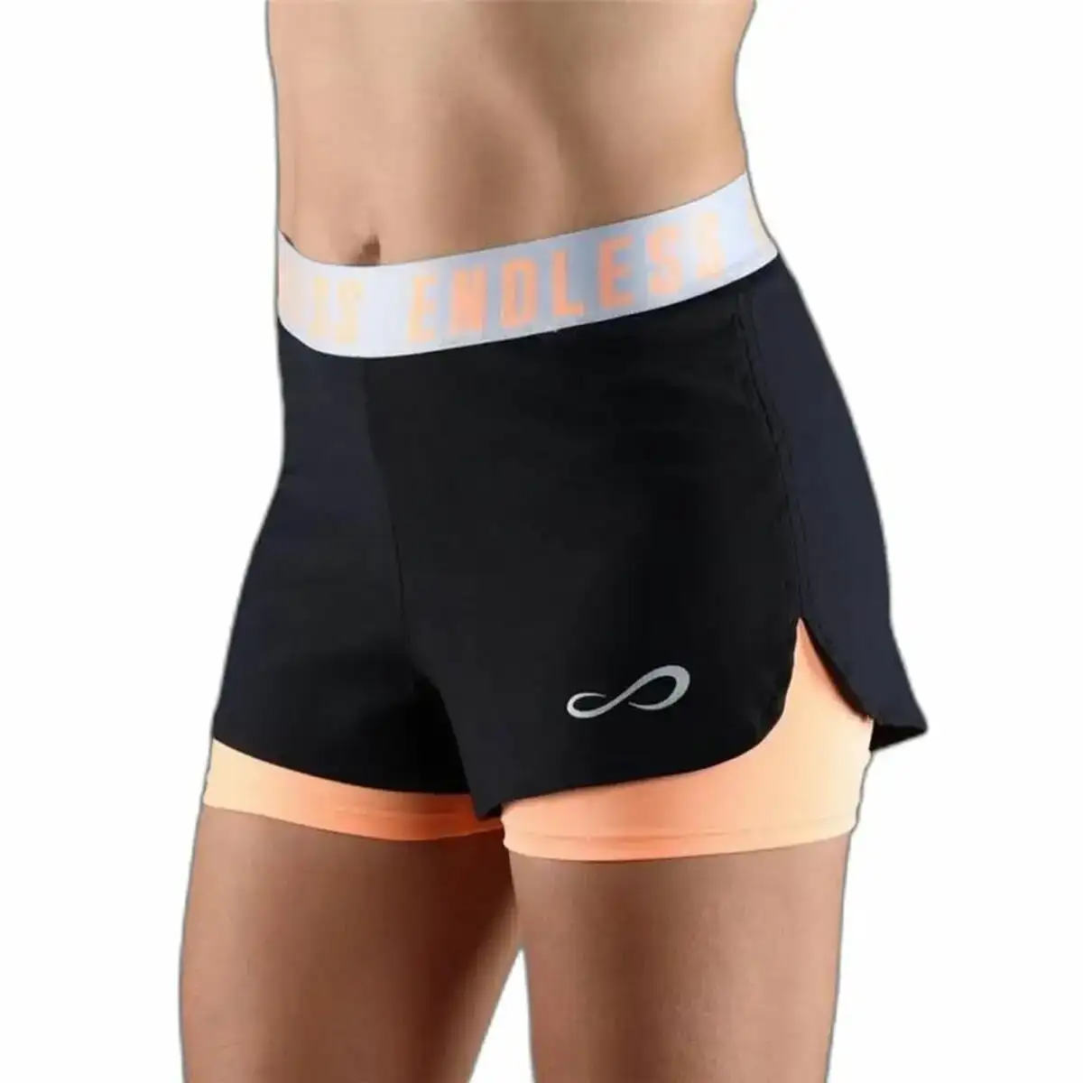 Short de sport endless tech iconic orange noir_4552. DIAYTAR COTE D'IVOIRE - Votre Passage vers le Raffinement. Plongez dans notre univers de produits exquis et choisissez des articles qui ajoutent une touche de sophistication à votre vie.