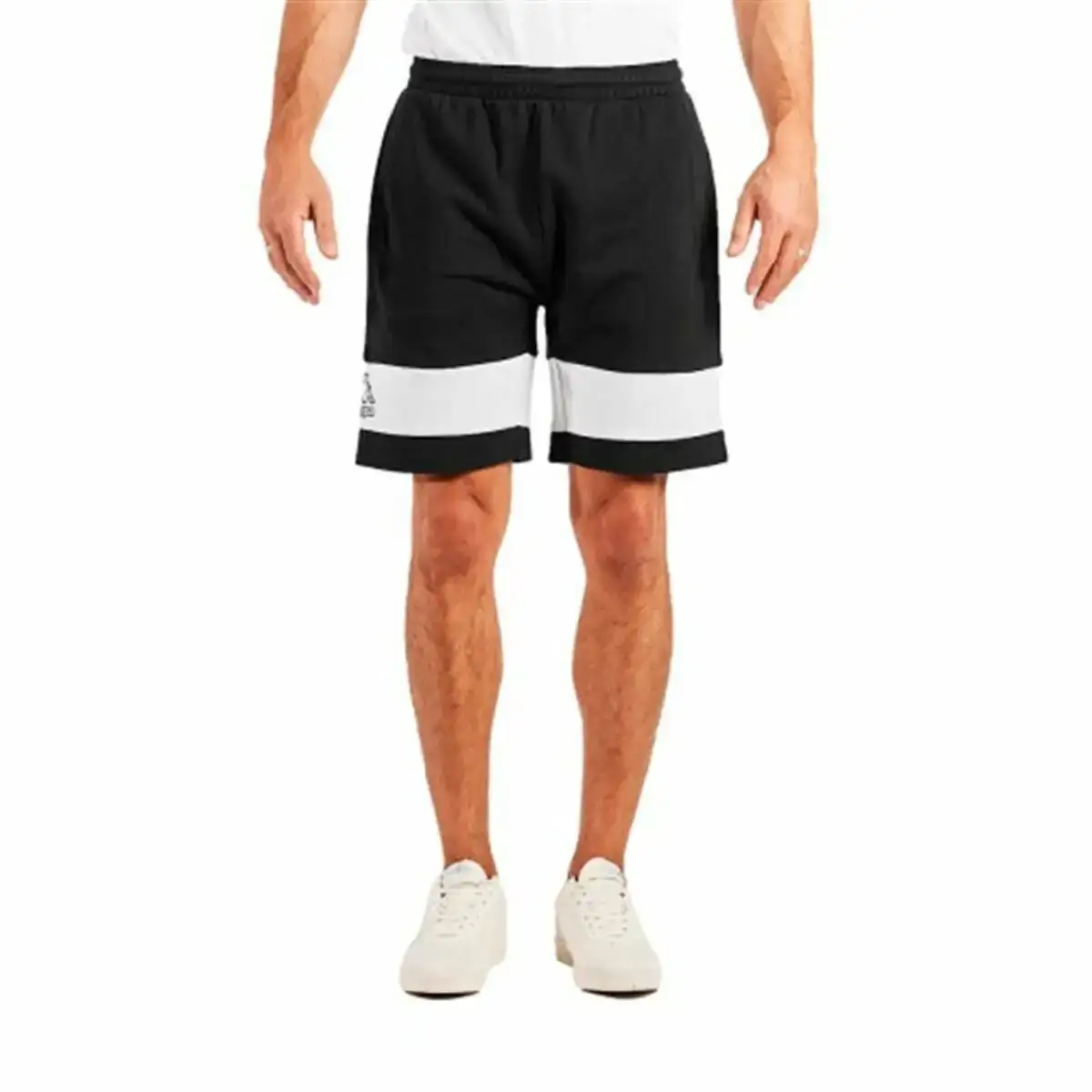 Short de sport kappa drit noir_6734. Entrez dans l'Univers de DIAYTAR COTE D'IVOIRE - Où Chaque Produit a son Éclat Unique. Explorez notre gamme variée et choisissez des articles qui illuminent votre quotidien.