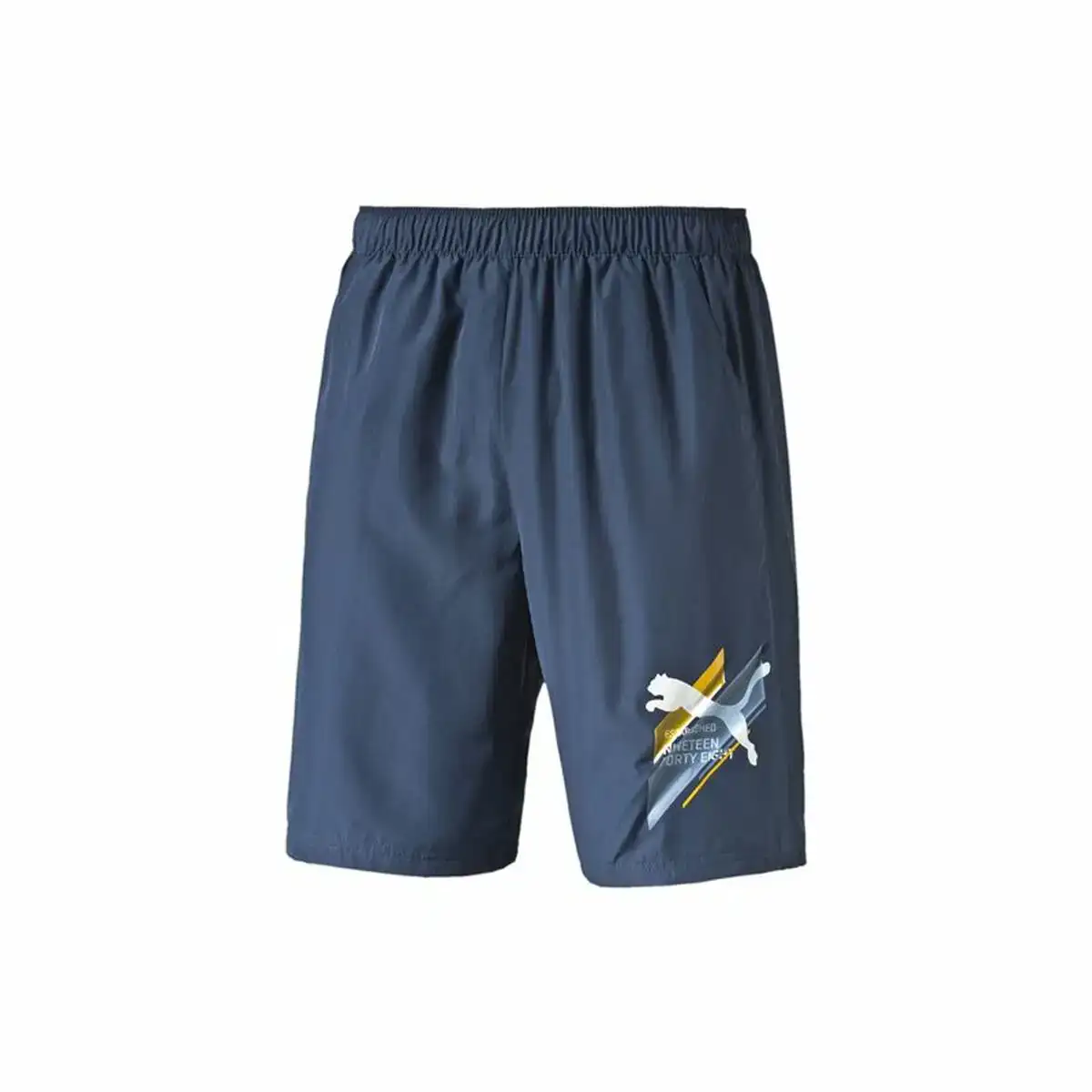Short de sport pour homme puma fun dry graphic bleu fonce_5642. DIAYTAR COTE D'IVOIRE - Où Choisir est un Plaisir Responsable. Explorez notre boutique en ligne et adoptez des produits qui reflètent notre engagement envers la durabilité.