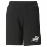Short de sport puma essentials street art noir_8560. DIAYTAR COTE D'IVOIRE - Votre Destination pour un Shopping Réfléchi. Découvrez notre gamme variée et choisissez des produits qui correspondent à vos valeurs et à votre style de vie.