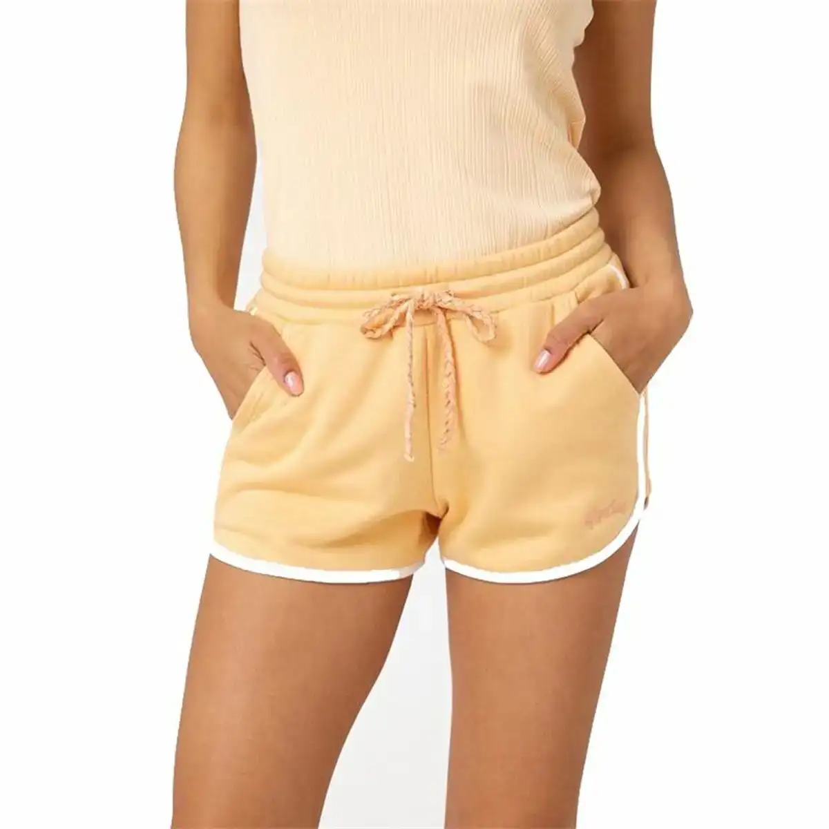Short de sport rip curl assy jaune corail_1521. DIAYTAR COTE D'IVOIRE - Votre Destination Shopping Incontournable. Parcourez nos rayons virtuels et trouvez des articles qui répondent à tous vos besoins, du quotidien à l'exceptionnel.