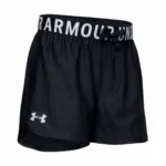 Short de sport under armour solid noir_6846. DIAYTAR COTE D'IVOIRE - Votre Destination Shopping Authentique. Explorez notre boutique en ligne et découvrez des trésors qui reflètent l'âme du Côte d'Ivoire, pour une expérience shopping unique.