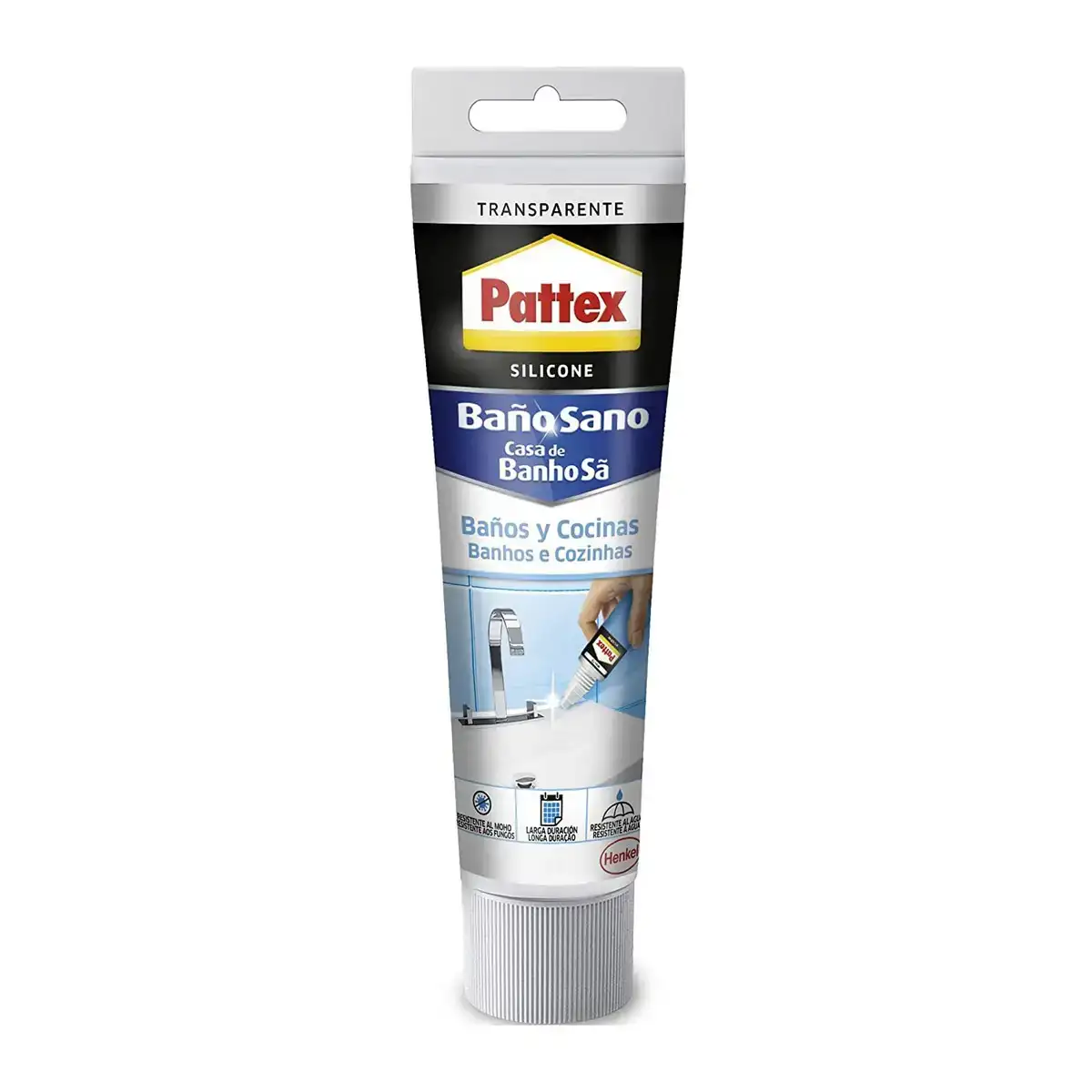 Silicone pattex 1974408 50 ml transparent_3039. DIAYTAR COTE D'IVOIRE - L'Art de Magasiner sans Limites. Naviguez à travers notre collection diversifiée pour trouver des produits qui élargiront vos horizons shopping.
