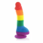 Silicone rainbow dildo avec balles pride dildo e26956_5483. Bienvenue chez DIAYTAR COTE D'IVOIRE - Là où les Désirs Prendent Vie. Explorez notre boutique en ligne et laissez-vous séduire par des articles qui font écho à vos aspirations et à votre style unique.