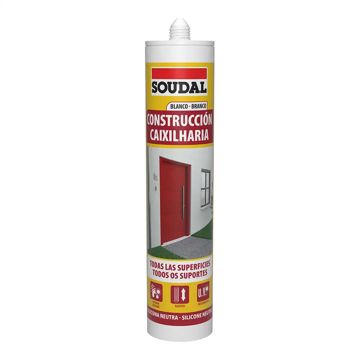 Silicone soudal 115786 construction blanc 290 ml_2856. DIAYTAR COTE D'IVOIRE - L'Essence de la Tradition et de la Modernité réunies. Explorez notre plateforme en ligne pour trouver des produits authentiques du Côte d'Ivoire, tout en découvrant les dernières tendances du monde moderne.