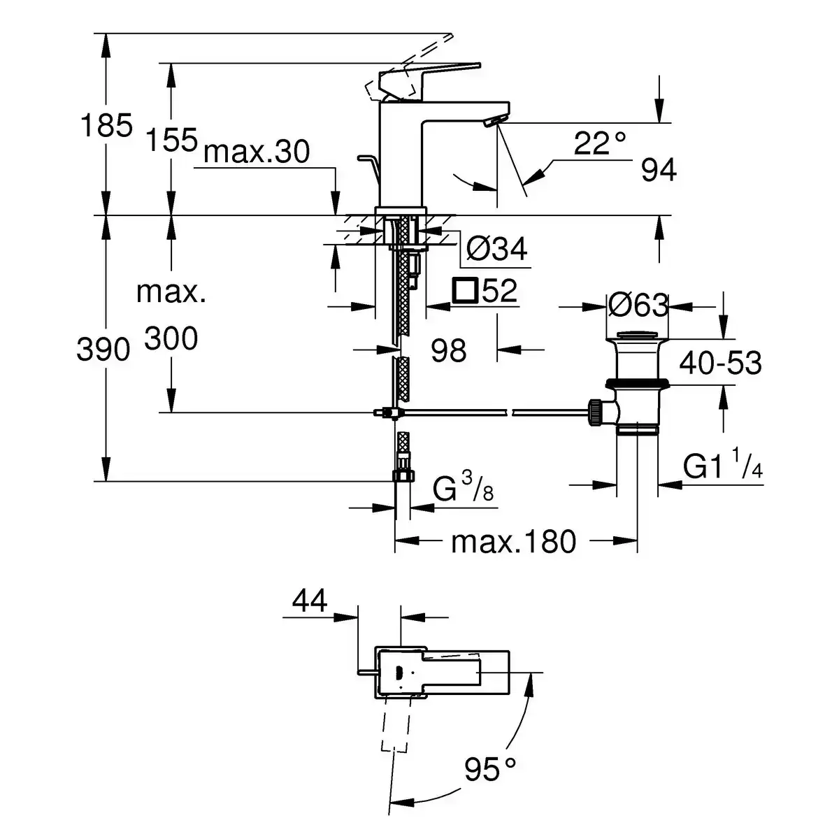 Siphon d evier grohe 23435000_2081. DIAYTAR COTE D'IVOIRE - L'Art du Shopping Distinctif. Naviguez à travers notre gamme soigneusement sélectionnée et choisissez des produits qui définissent votre mode de vie.