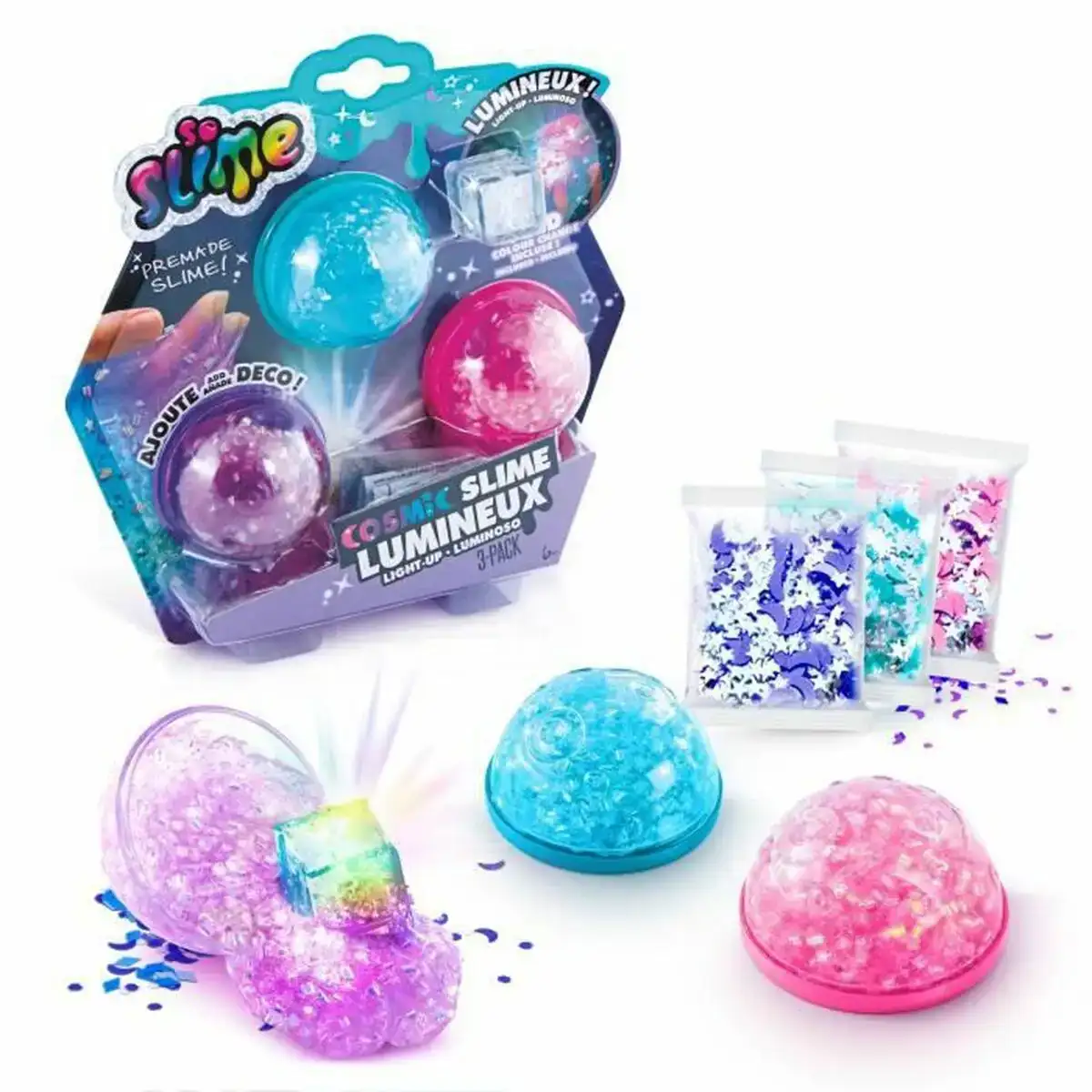 Slime canal toys cosmic lumineux_5635. DIAYTAR COTE D'IVOIRE - Votre Passage vers l'Élégance Accessible. Parcourez notre boutique en ligne pour trouver des produits qui vous permettent d'allier style et économies.
