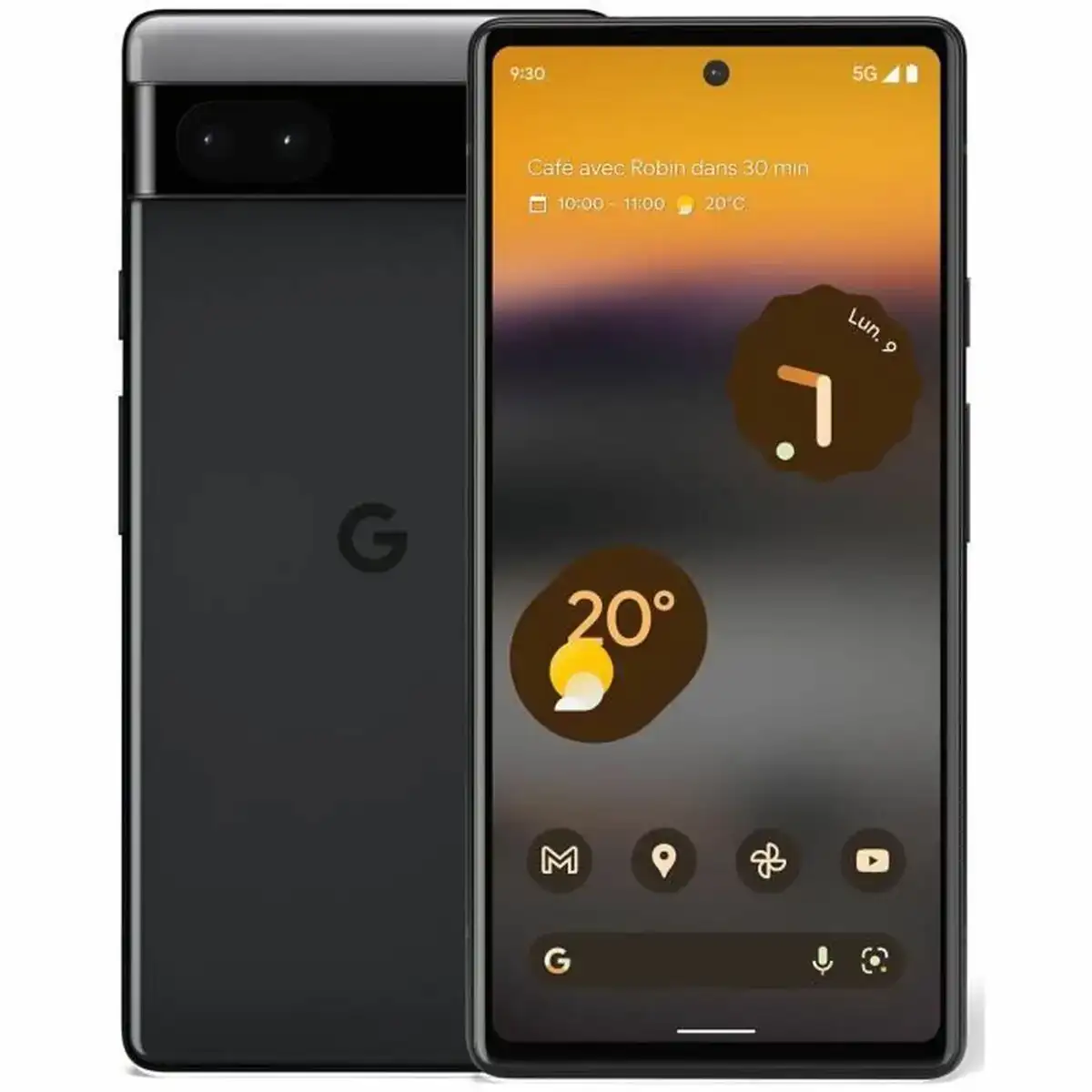 Smartphone google pixel 6a google tensor noir 128 gb 6 1 6 gb ram_5405. Bienvenue sur DIAYTAR COTE D'IVOIRE - Où Chaque Article a son Histoire. Découvrez notre sélection méticuleuse de produits qui racontent l'authenticité et la beauté du Côte d'Ivoire.