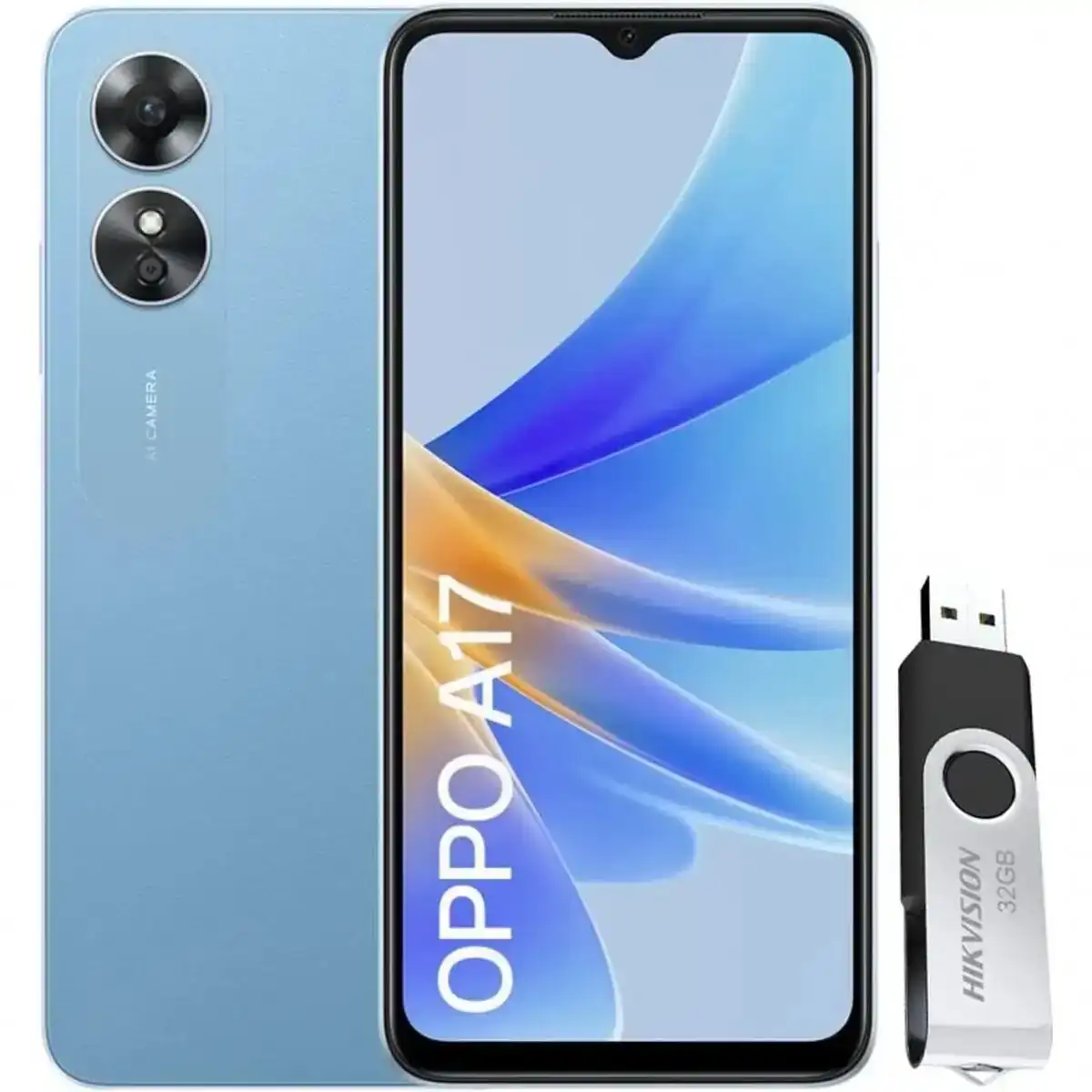 Smartphone oppo oppo a17 bleu 6 56 64 gb 1 tb octa core 4 gb ram_9750. DIAYTAR COTE D'IVOIRE - Là où Chaque Clic Compte. Parcourez notre boutique en ligne et laissez-vous guider vers des trouvailles uniques qui enrichiront votre quotidien.