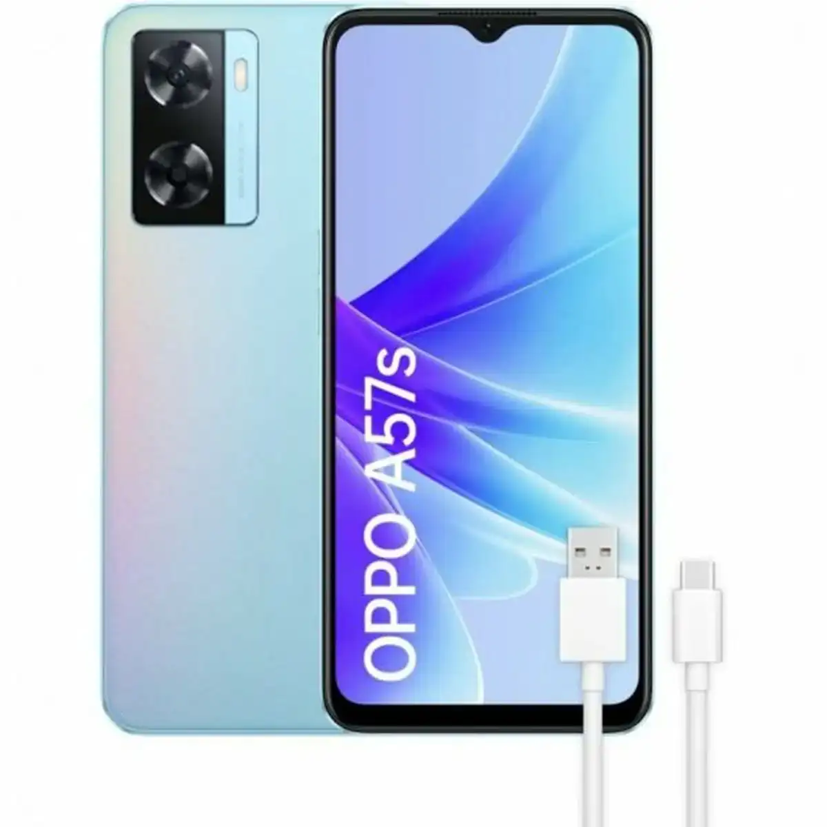 Smartphone oppo oppo a57s bleu 6 56 128 gb octa core 4 gb ram_6579. DIAYTAR COTE D'IVOIRE - Où Choisir est une Célébration de l'Artisanat. Explorez notre boutique en ligne et choisissez des articles qui incarnent l'art et le savoir-faire du Côte d'Ivoire.