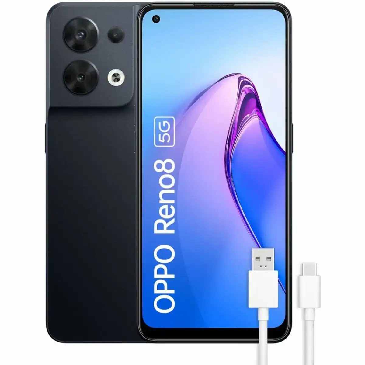 Smartphone oppo reno 8 noir 6 43 256 gb octa core 8 gb ram_1111. Bienvenue chez DIAYTAR COTE D'IVOIRE - Où Chaque Objet a son Histoire. Découvrez notre sélection méticuleuse et choisissez des articles qui racontent l'âme du Côte d'Ivoire.