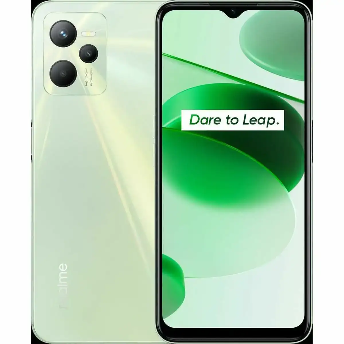Smartphone realme c35 6 6 4 gb ram 64 gb vert 4 gb ram_4742. DIAYTAR COTE D'IVOIRE - Votre Plateforme Shopping Engagée. Explorez notre catalogue et choisissez des produits qui reflètent notre dévouement envers la qualité et la satisfaction du client.