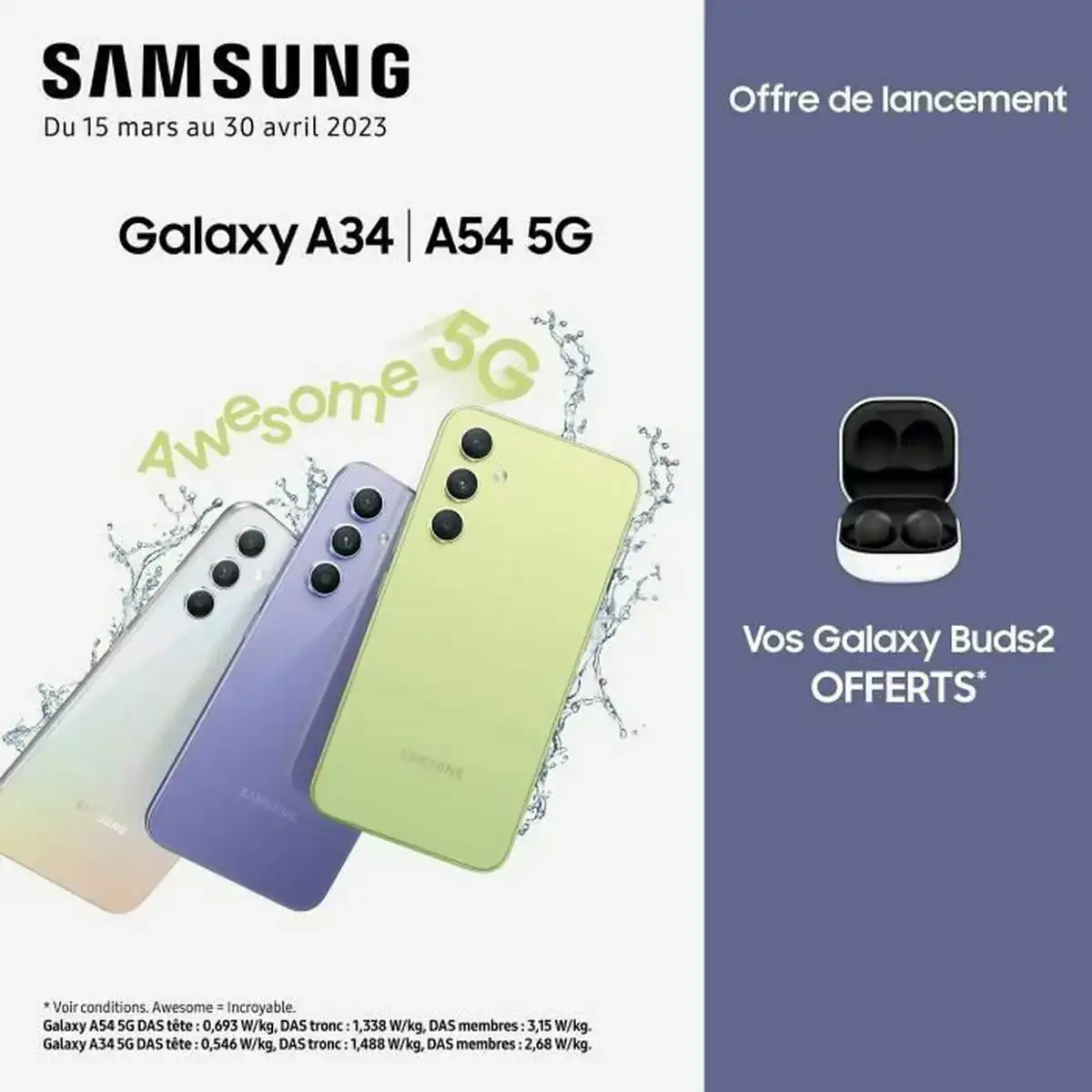 Smartphone samsung a34 5g 128 gb_9343. Bienvenue chez DIAYTAR COTE D'IVOIRE - Où Chaque Objet a sa Propre Histoire. Découvrez notre sélection soigneusement choisie et choisissez des produits qui racontent le patrimoine sénégalais.