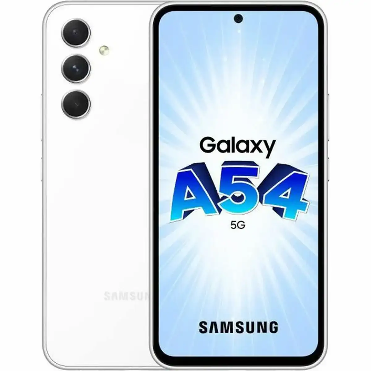 Smartphone samsung a54 5g 128 gb blanc 128 gb 8 gb ram samsung exynos_2583. DIAYTAR COTE D'IVOIRE - Votre Passage vers la Découverte. Explorez notre boutique en ligne pour trouver des trésors qui vous attendent, du traditionnel à l'avant-garde.