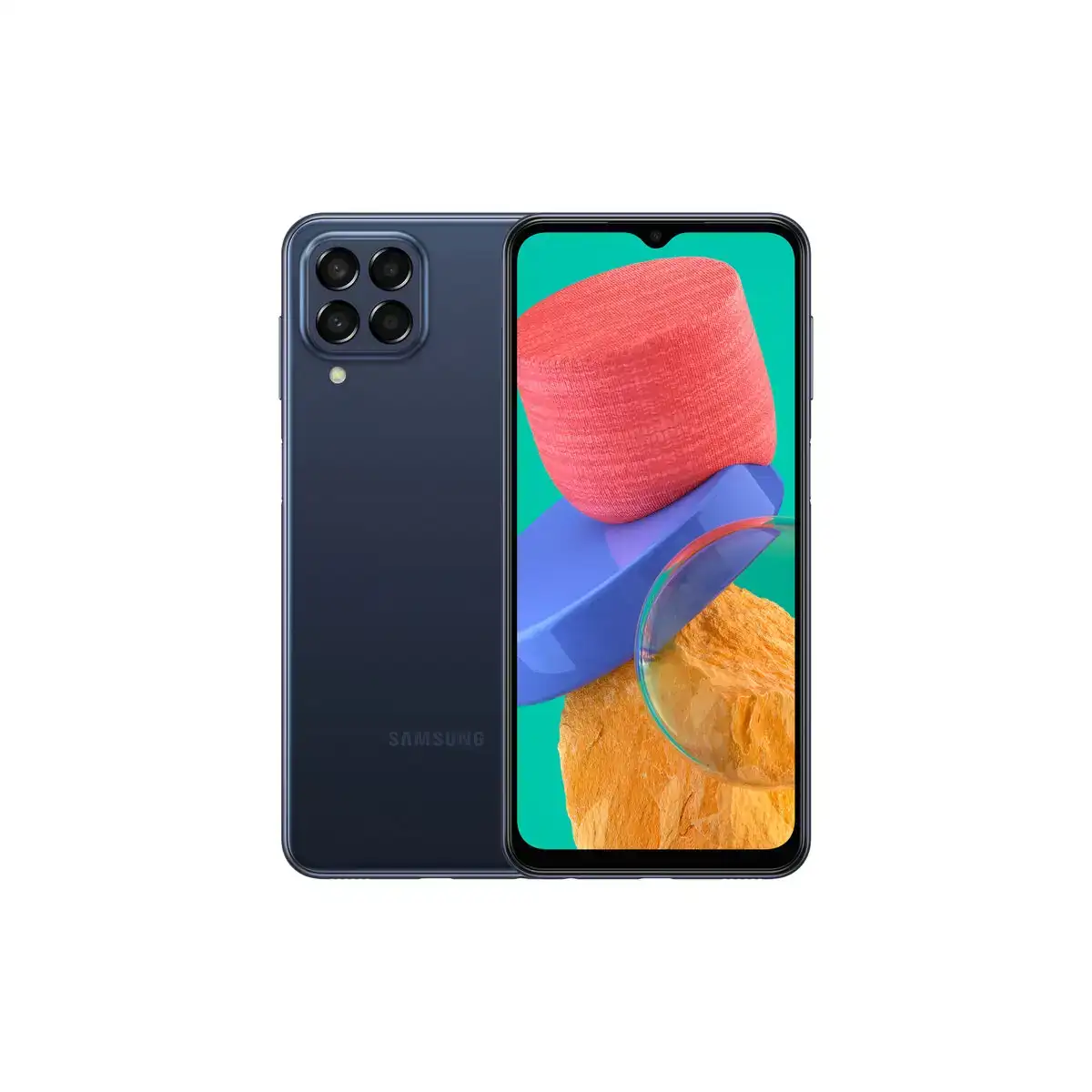 Smartphone samsung m33 sm m336b ds 128 gb bleu 6 6 6 gb ram_7615. DIAYTAR COTE D'IVOIRE - Là où le Chic Rencontre la Tradition. Naviguez à travers notre catalogue et choisissez des produits qui équilibrent l'élégance intemporelle et l'innovation moderne.