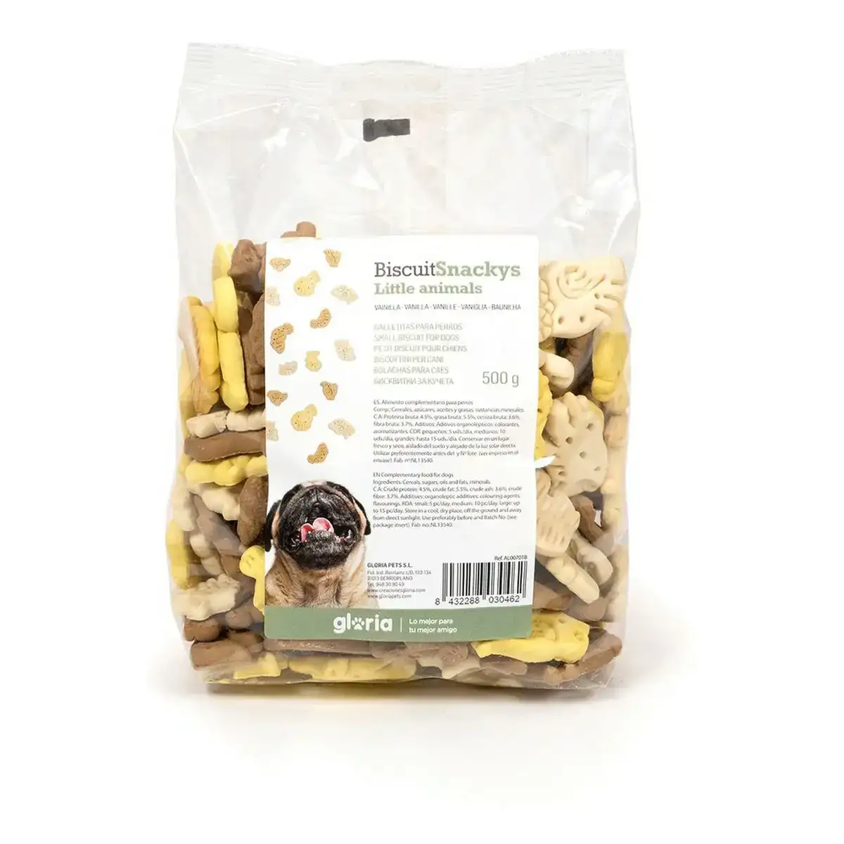 Snack pour chiens gloria biscuit 500 g _2063. Bienvenue sur DIAYTAR COTE D'IVOIRE - Là où le Shopping Devient une Aventure. Explorez notre catalogue et dénichez des trésors qui élargiront votre horizon shopping.