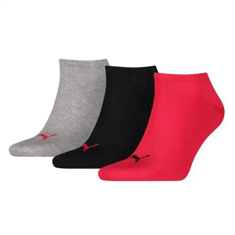 Socquettes de sport puma sneaker 3 paires gris noir rouge multicouleur_6885. DIAYTAR COTE D'IVOIRE - Votre Destination de Shopping Authentique au Côte d'Ivoire. Plongez dans notre boutique en ligne pour découvrir des produits qui célèbrent la riche culture et l'artisanat du pays.