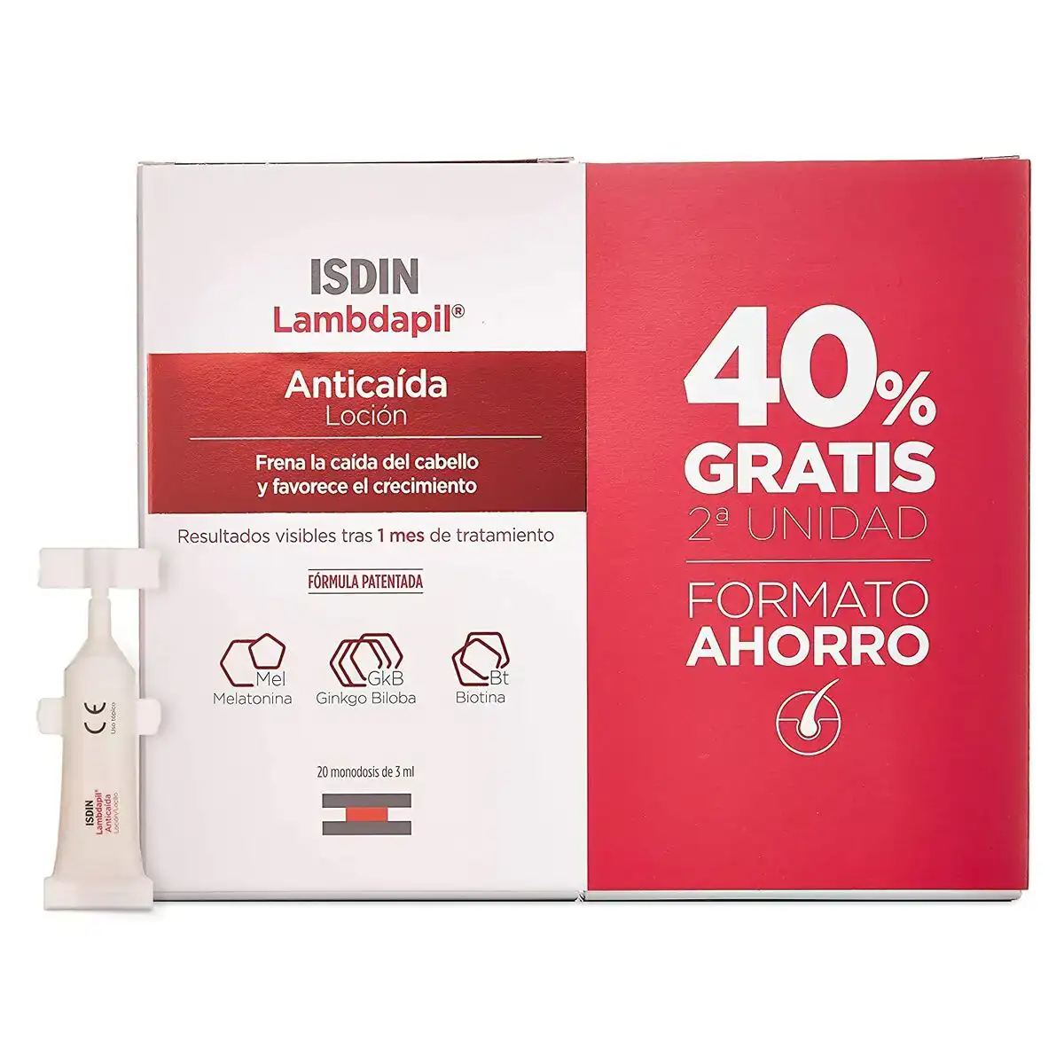 Soin antichute de cheveux isdin lambdapil monodoses 40 unites_5034. DIAYTAR COTE D'IVOIRE - Votre Boutique en Ligne, Votre Histoire. Explorez notre sélection et découvrez des produits qui reflètent votre parcours et vos aspirations, un achat à la fois.