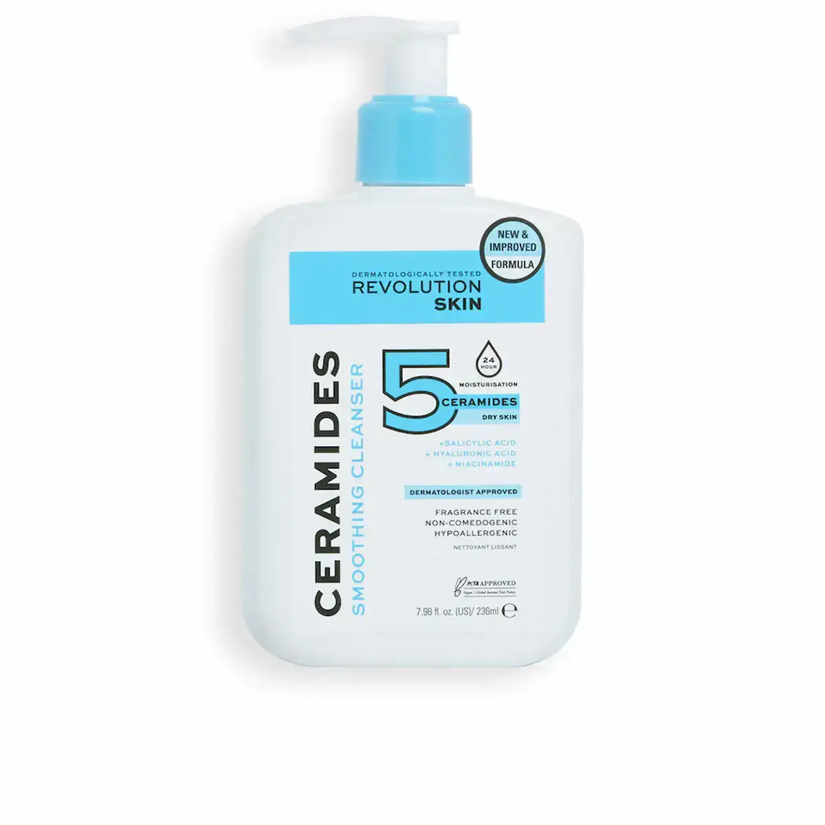 Soin nettoyant revolution skincare ceramides 236 ml_7376. Bienvenue chez DIAYTAR COTE D'IVOIRE - Où Chaque Achat Fait une Différence. Découvrez notre gamme de produits qui reflètent l'engagement envers la qualité et le respect de l'environnement.