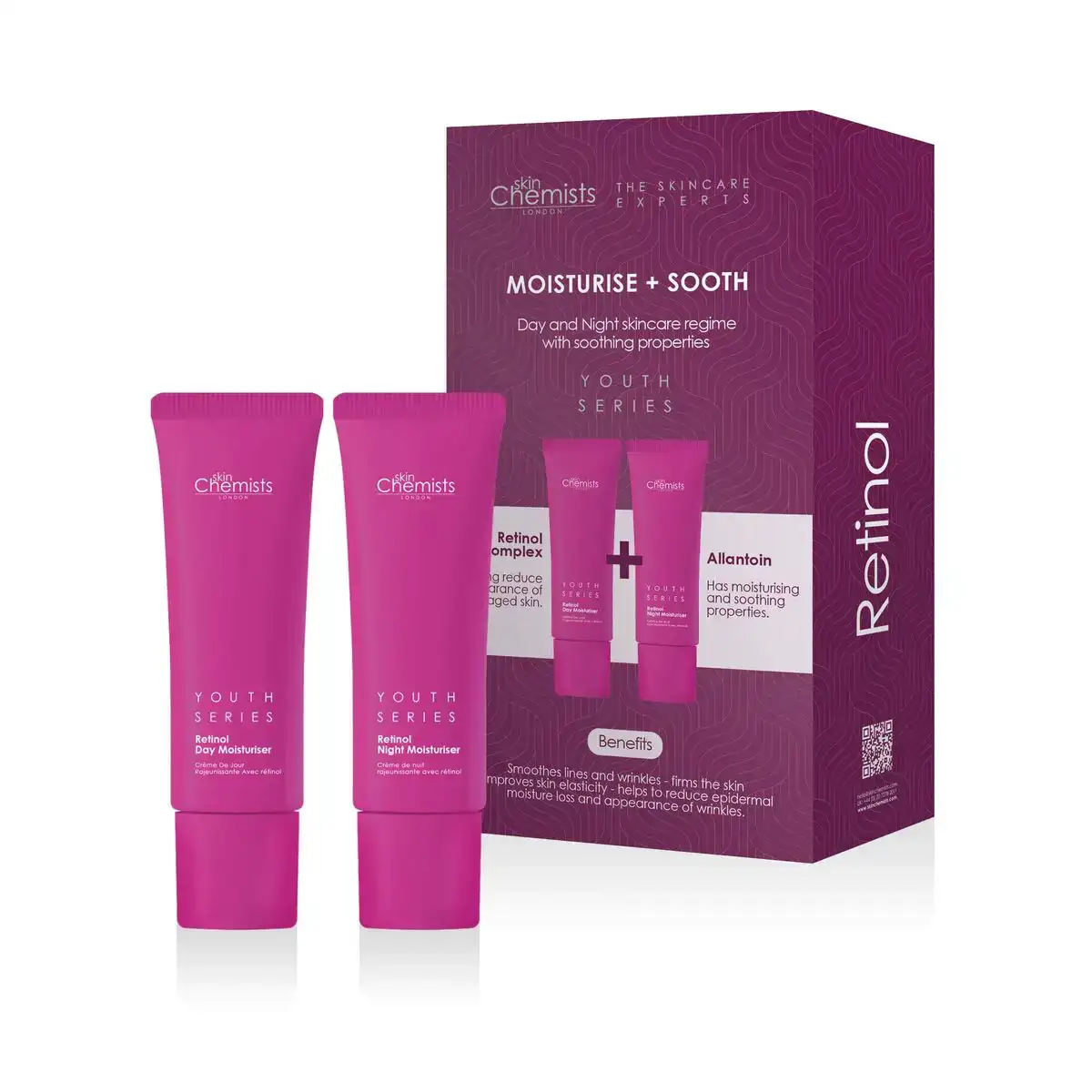 Soin rajeunissant skin chemists retinol jour nuit 2 pieces _7886. DIAYTAR COTE D'IVOIRE - Votre Destination Shopping Exquise. Explorez notre boutique en ligne et découvrez des trésors qui ajoutent une touche de sophistication à votre style et à votre espace.