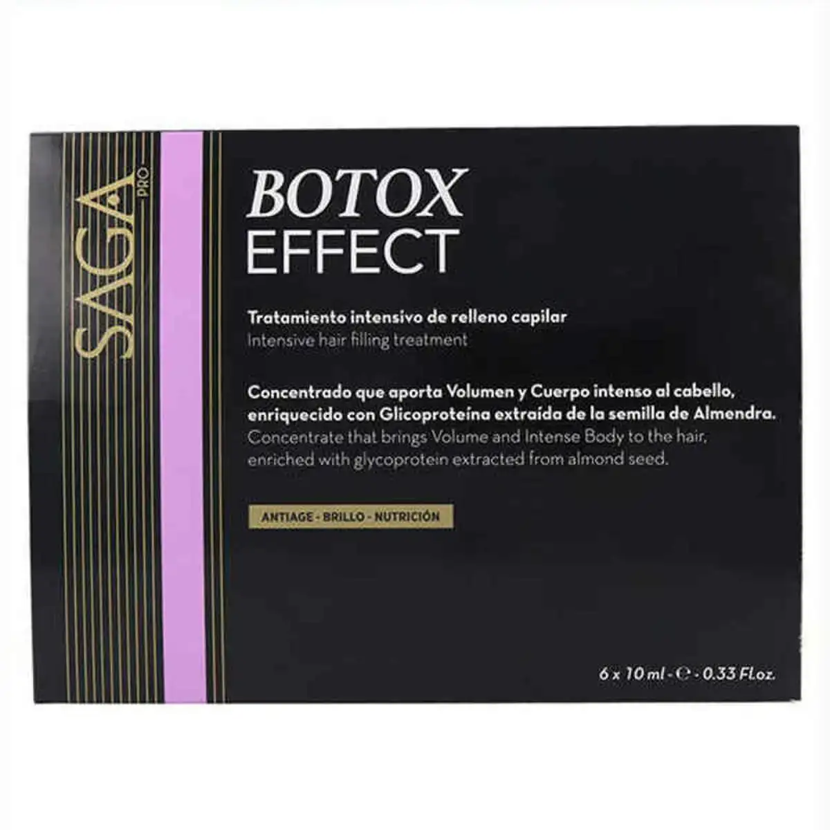 Soin volumateur saga pro b t x 6 x 10 ml _4348. DIAYTAR COTE D'IVOIRE - Là où Choisir est un Acte d'Amour pour le Côte d'Ivoire. Explorez notre gamme et choisissez des produits qui célèbrent la culture et l'artisanat du pays.