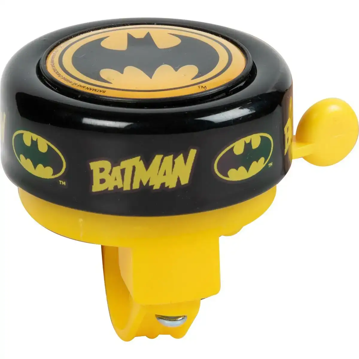 Sonnette enfant pour velo batman cz10963 noir jaune_2699. DIAYTAR COTE D'IVOIRE - Votre Compagnon Shopping, Votre Style Unique. Explorez notre boutique en ligne pour dénicher des trésors qui expriment qui vous êtes, de la mode à la maison.