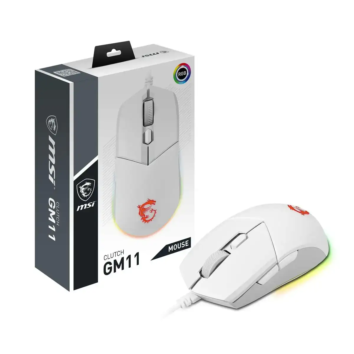 Souris msi clutch gm11 white blanc_7109. Entrez dans l'Univers de DIAYTAR COTE D'IVOIRE - Où Choisir est un Plaisir. Explorez notre catalogue diversifié et trouvez des articles qui reflètent vos goûts et votre personnalité.