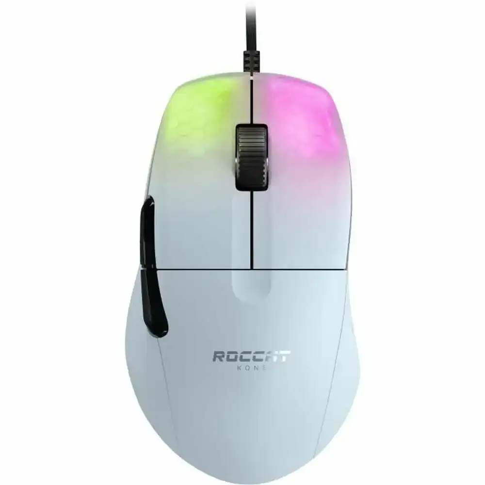 Souris roccat kone one pro blanc_3637. DIAYTAR COTE D'IVOIRE - Votre Destination de Shopping Authentique au Côte d'Ivoire. Plongez dans notre boutique en ligne pour découvrir des produits qui célèbrent la riche culture et l'artisanat du pays.