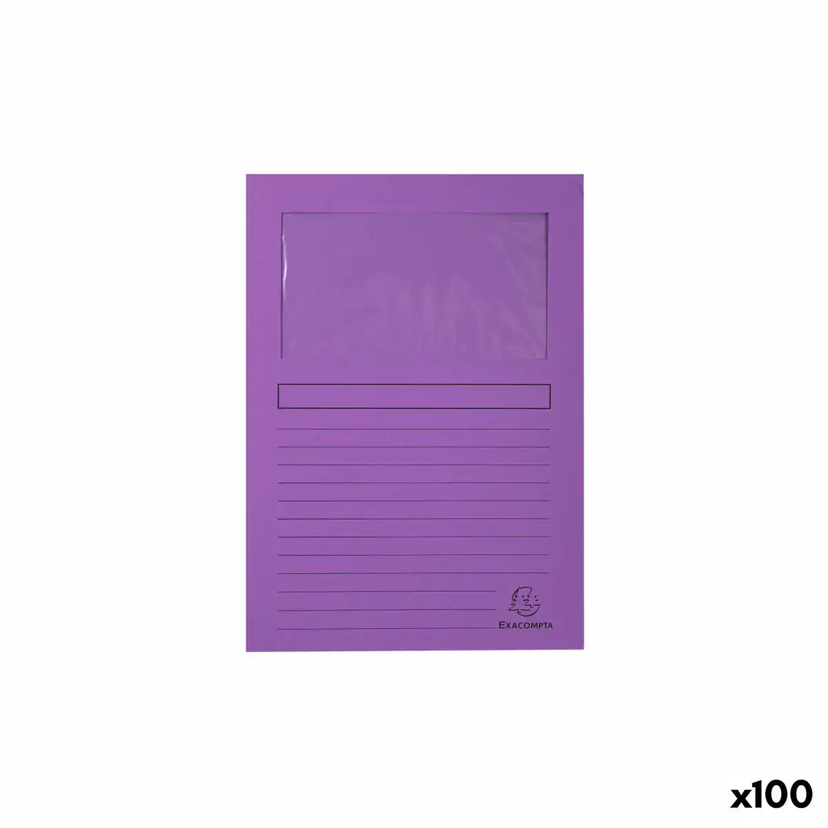Sous dossier exacompta forever violet fenetre transparente a4 100 unites _4749. DIAYTAR COTE D'IVOIRE - Où Choisir est une Découverte. Parcourez notre catalogue et trouvez des articles qui éveillent votre curiosité et enrichissent votre expérience shopping.