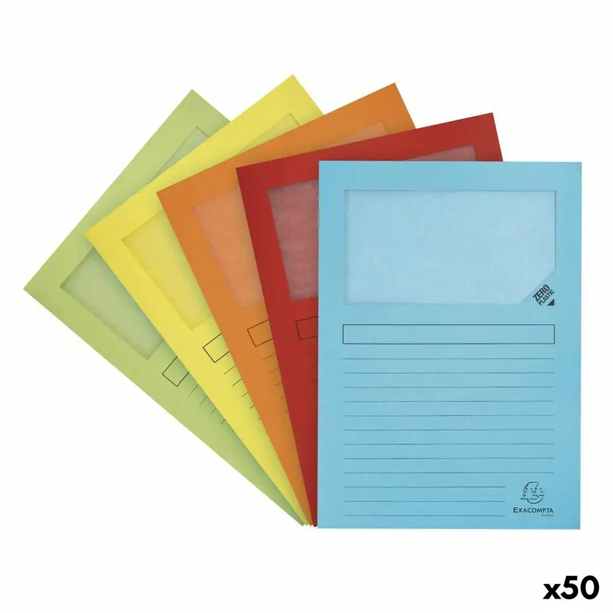 Sous dossier exacompta super fenetre transparente a4 50 unites _3946. Bienvenue chez DIAYTAR COTE D'IVOIRE - Là où les Désirs Prendent Vie. Explorez notre boutique en ligne et laissez-vous séduire par des articles qui font écho à vos aspirations et à votre style unique.