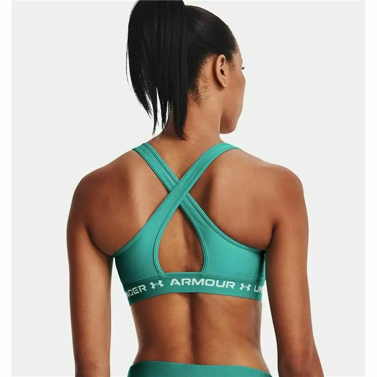 Soutien gorge de sport under armour crossback mid aigue marine_3301. DIAYTAR COTE D'IVOIRE - L'Équilibre Parfait entre Tradition et Modernité. Explorez notre collection pour trouver des produits qui incarnent la culture et la contemporanéité du Côte d'Ivoire.