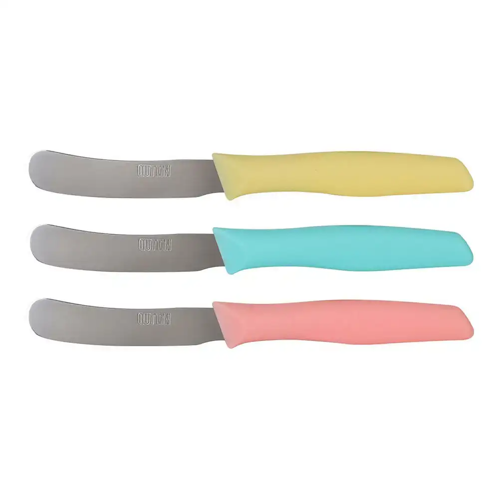 Spatule a tartiner quttin samba 3 unites 20 cm _5021. DIAYTAR COTE D'IVOIRE - Où Choisir Devient une Découverte. Explorez notre boutique en ligne et trouvez des articles qui vous surprennent et vous ravissent à chaque clic.