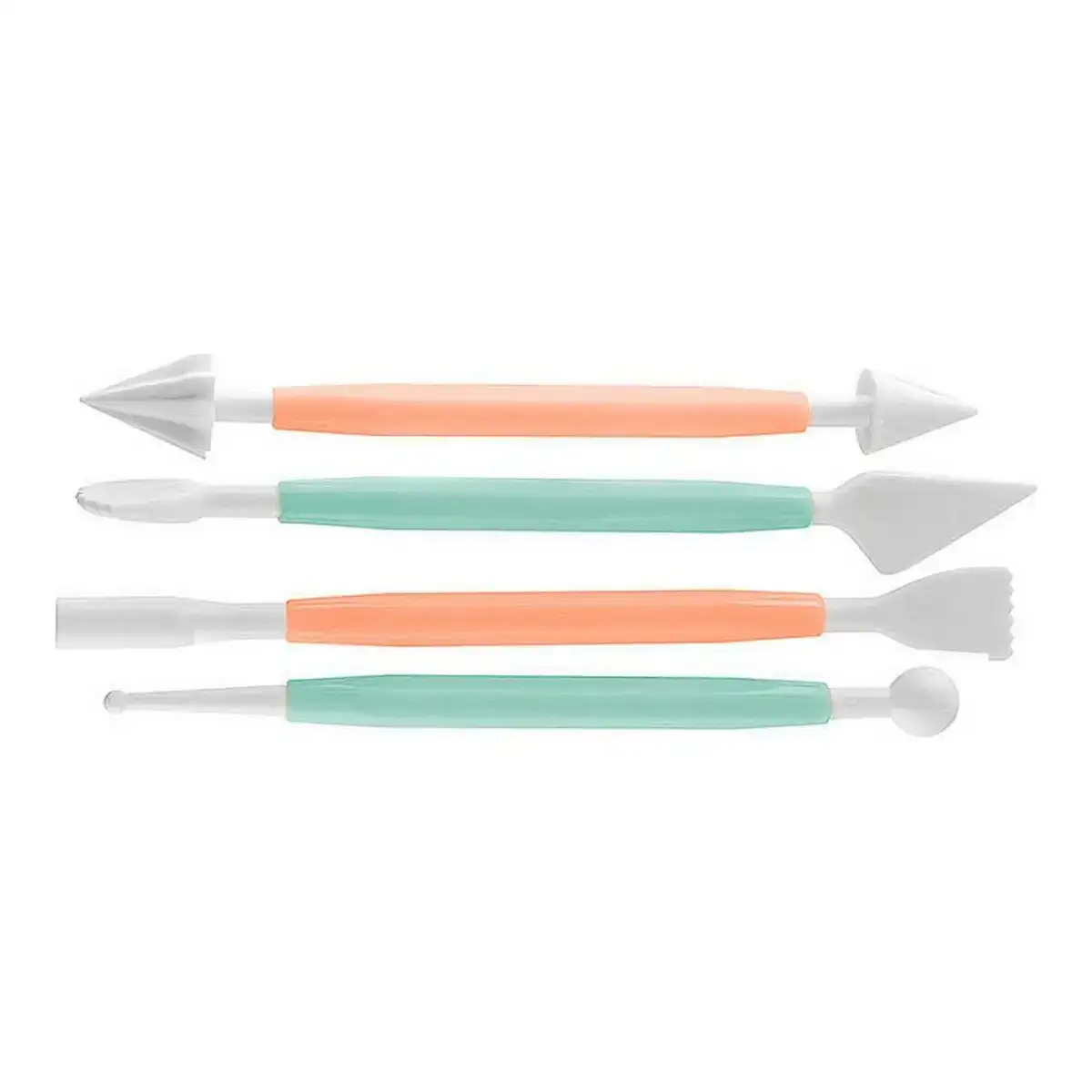Spatule patisserie 4 pieces _8179. DIAYTAR COTE D'IVOIRE - L'Essence de la Tradition et de la Modernité réunies. Explorez notre plateforme en ligne pour trouver des produits authentiques du Côte d'Ivoire, tout en découvrant les dernières tendances du monde moderne.