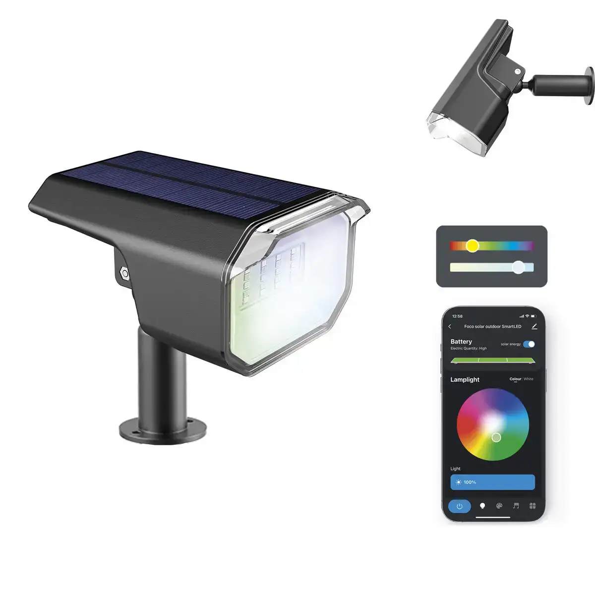 Spot solaire ksix smartled_7732. DIAYTAR COTE D'IVOIRE - L'Art de Choisir, l'Art de Vivre. Parcourez notre boutique en ligne et choisissez parmi des produits de qualité qui ajoutent de l'élégance à votre quotidien.