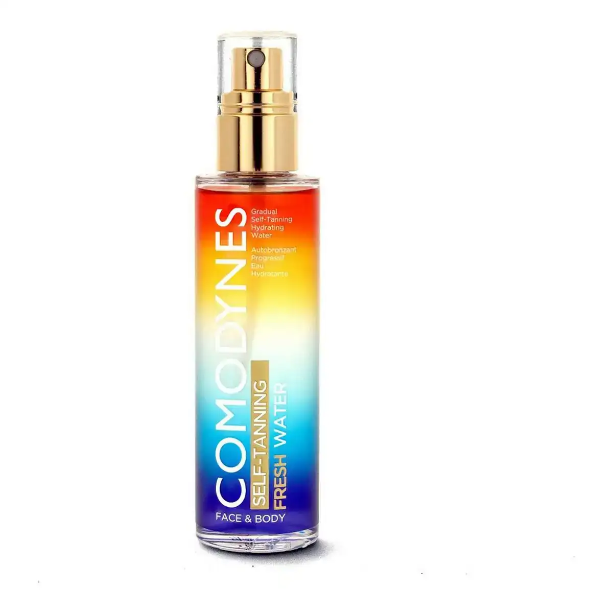 Spray autobronzant fresh water comodynes hydratant 100 ml _9588. DIAYTAR COTE D'IVOIRE - L'Art de Choisir, l'Art de Vivre. Parcourez notre boutique en ligne et découvrez des produits qui transforment chaque choix en une expérience enrichissante.