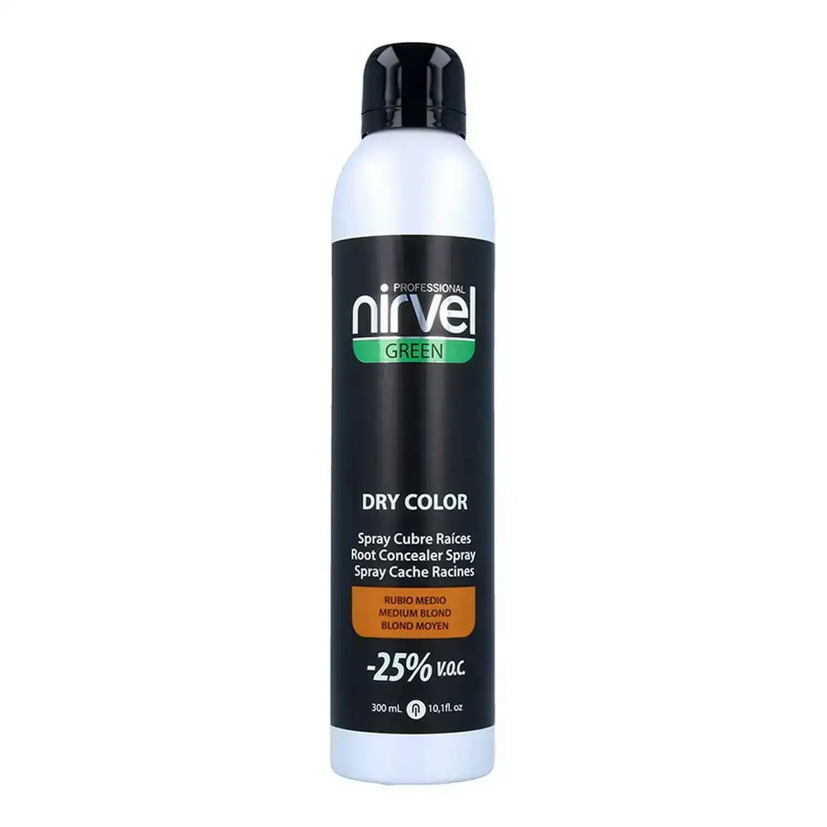 Spray correcteur de racines et cheveux blancs green dry color nirvel green dry blond moyen 300 ml _2622. DIAYTAR COTE D'IVOIRE - Votre Boutique en Ligne, Votre Histoire. Explorez notre sélection et découvrez des produits qui reflètent votre parcours et vos aspirations, un achat à la fois.
