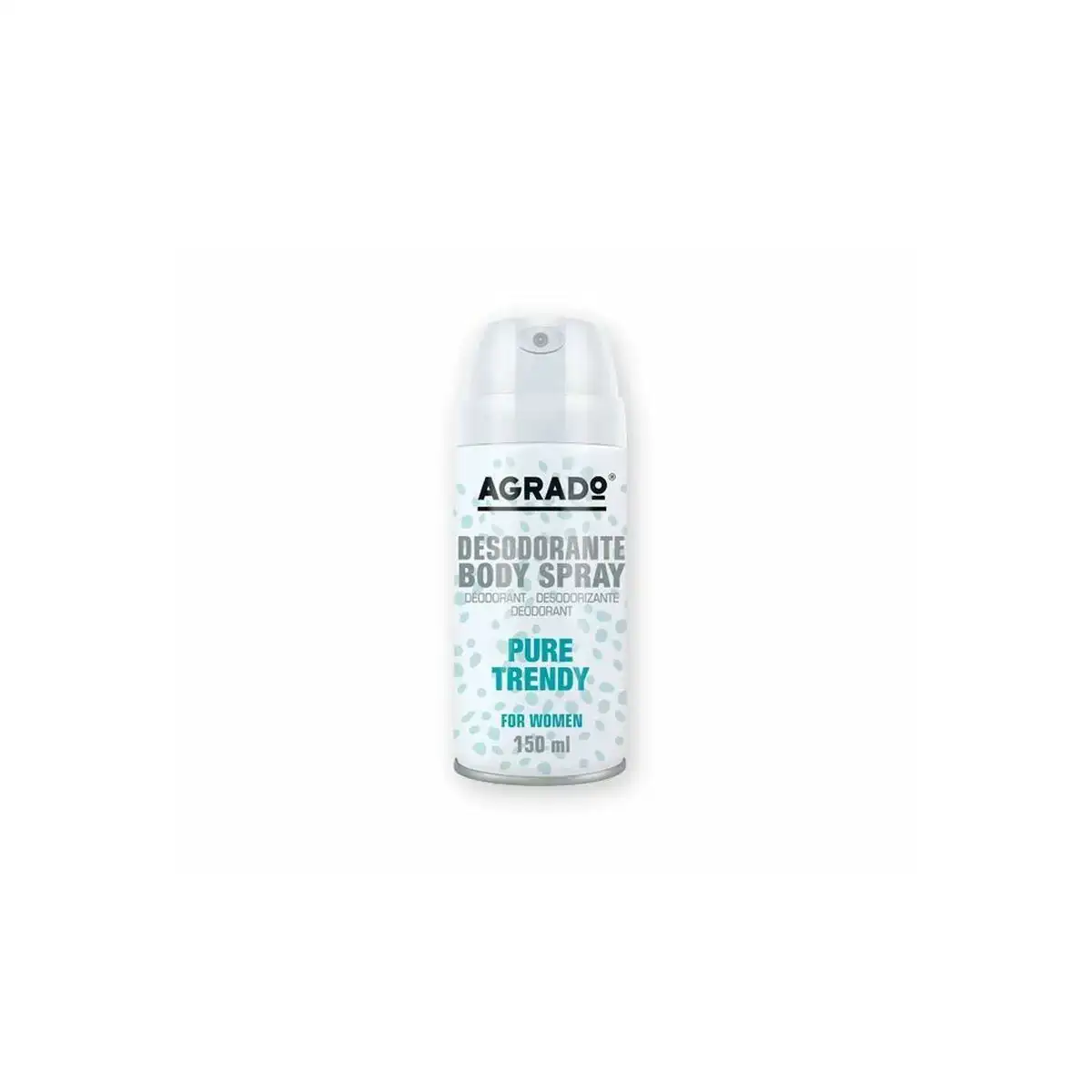 Spray deodorant agrado 71010033_4831. DIAYTAR COTE D'IVOIRE - Votre Boutique en Ligne, Votre Histoire. Explorez notre sélection et découvrez des produits qui reflètent votre parcours et vos aspirations, un achat à la fois.