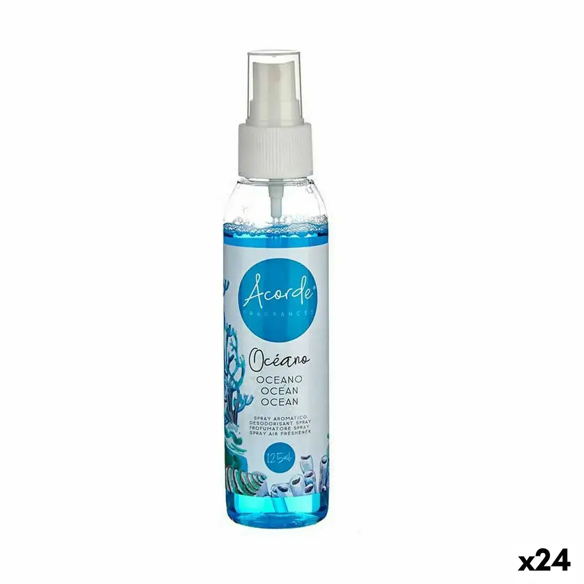 Spray diffuseur ocean 125 ml 24 unites _9782. DIAYTAR COTE D'IVOIRE - L'Art de Vivre en Couleurs et en Styles. Parcourez notre sélection et trouvez des articles qui reflètent votre personnalité et votre goût pour la vie.