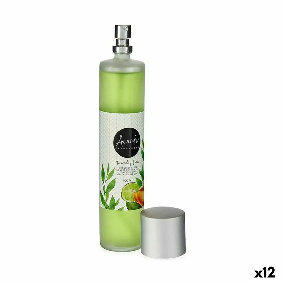 Spray diffuseur the vert 100 ml 12 unites _1545. Entrez dans l'Univers de DIAYTAR COTE D'IVOIRE - Où Chaque Produit a sa Place. Explorez nos rayons virtuels et choisissez des articles qui s'intègrent parfaitement à votre style de vie.