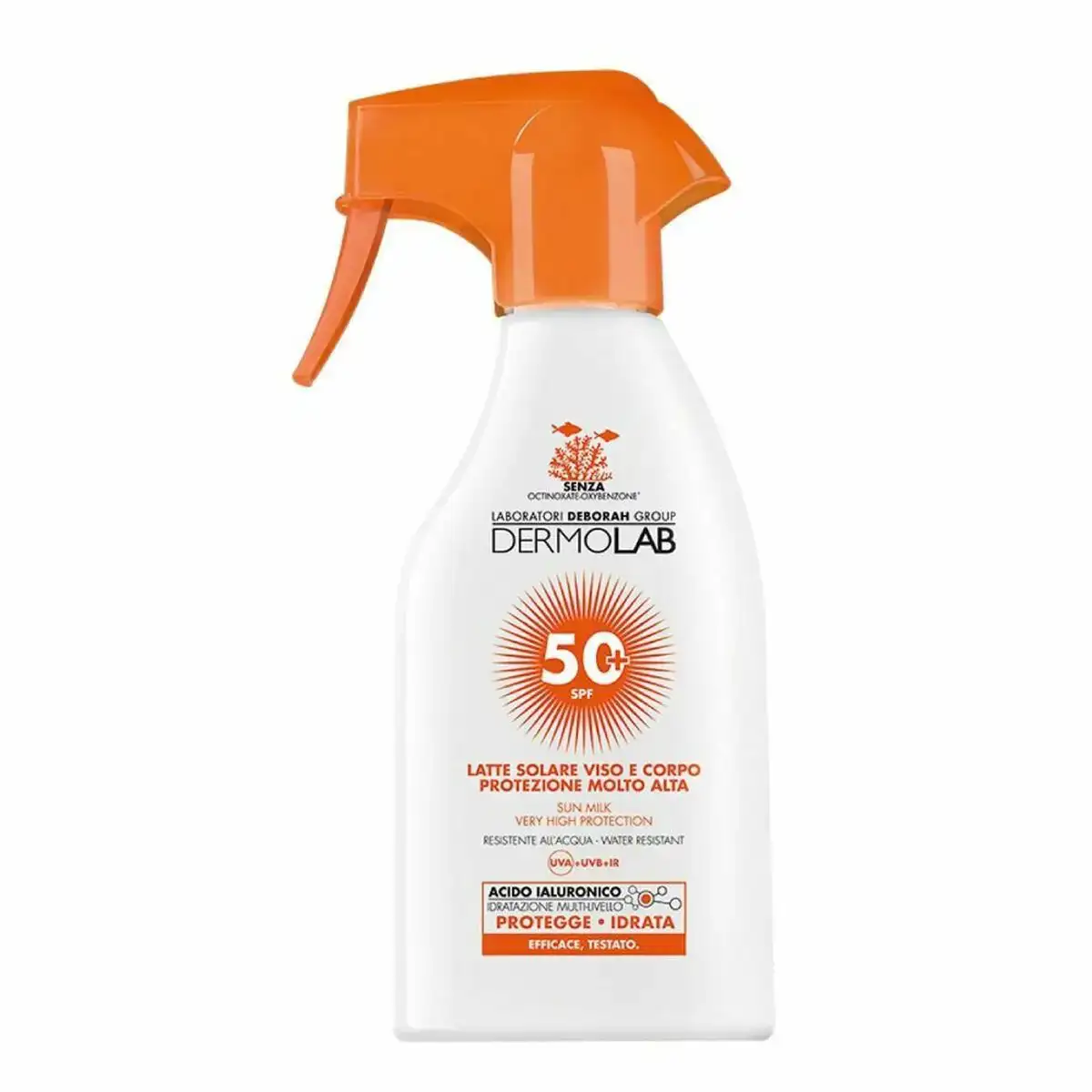 Spray protecteur solaire deborah dermolab spf50 lait solaire 250 ml _1599. Bienvenue sur DIAYTAR COTE D'IVOIRE - Où Choisir est un Voyage Passionnant. Plongez dans notre catalogue et trouvez des produits qui révèlent la diversité et la beauté du Côte d'Ivoire.
