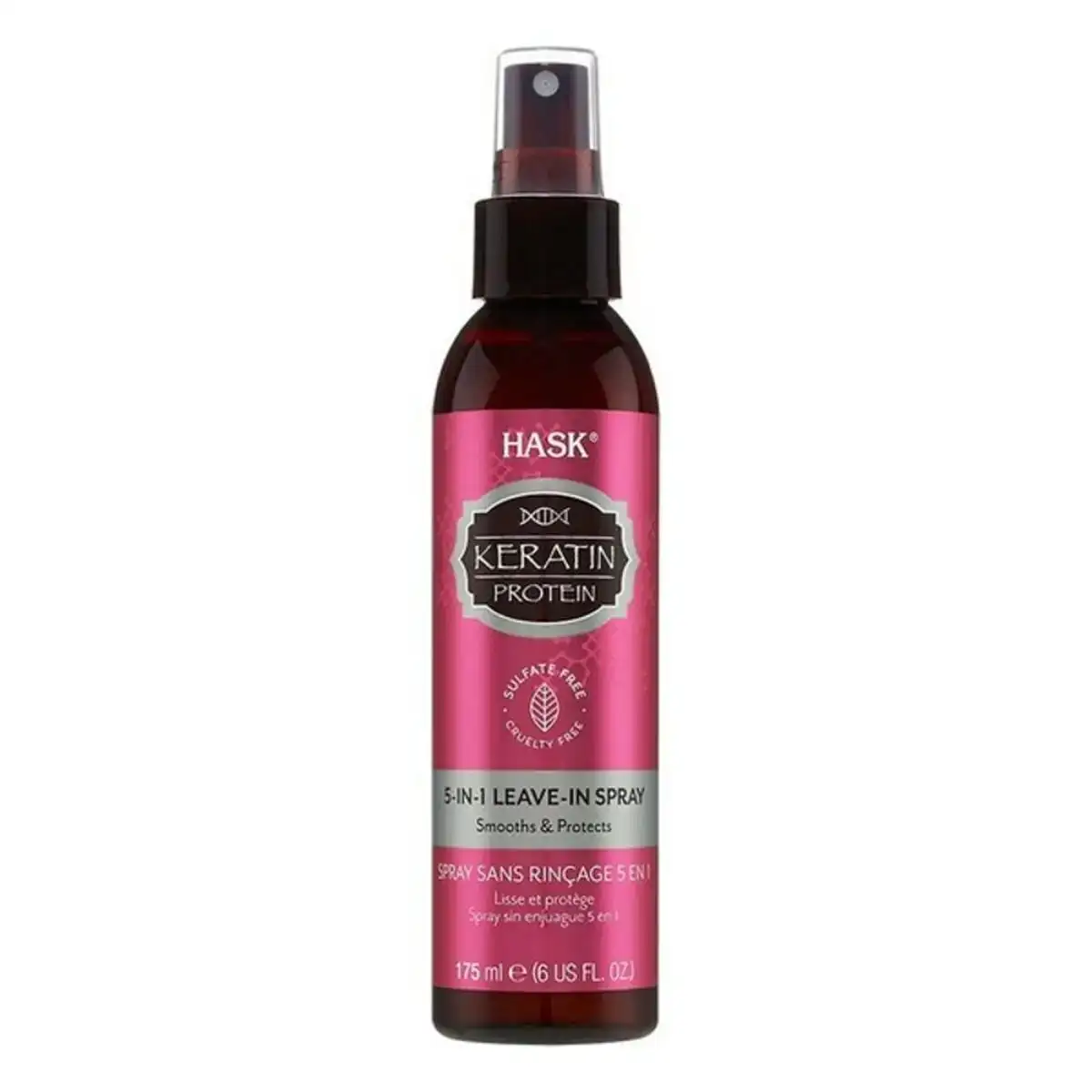 Spray reparateur hask 5 in 1 keratin 175 ml _8524. DIAYTAR COTE D'IVOIRE - Là où la Tradition Devient Tendance. Naviguez à travers notre boutique en ligne et choisissez des produits qui allient l'authenticité au contemporain.