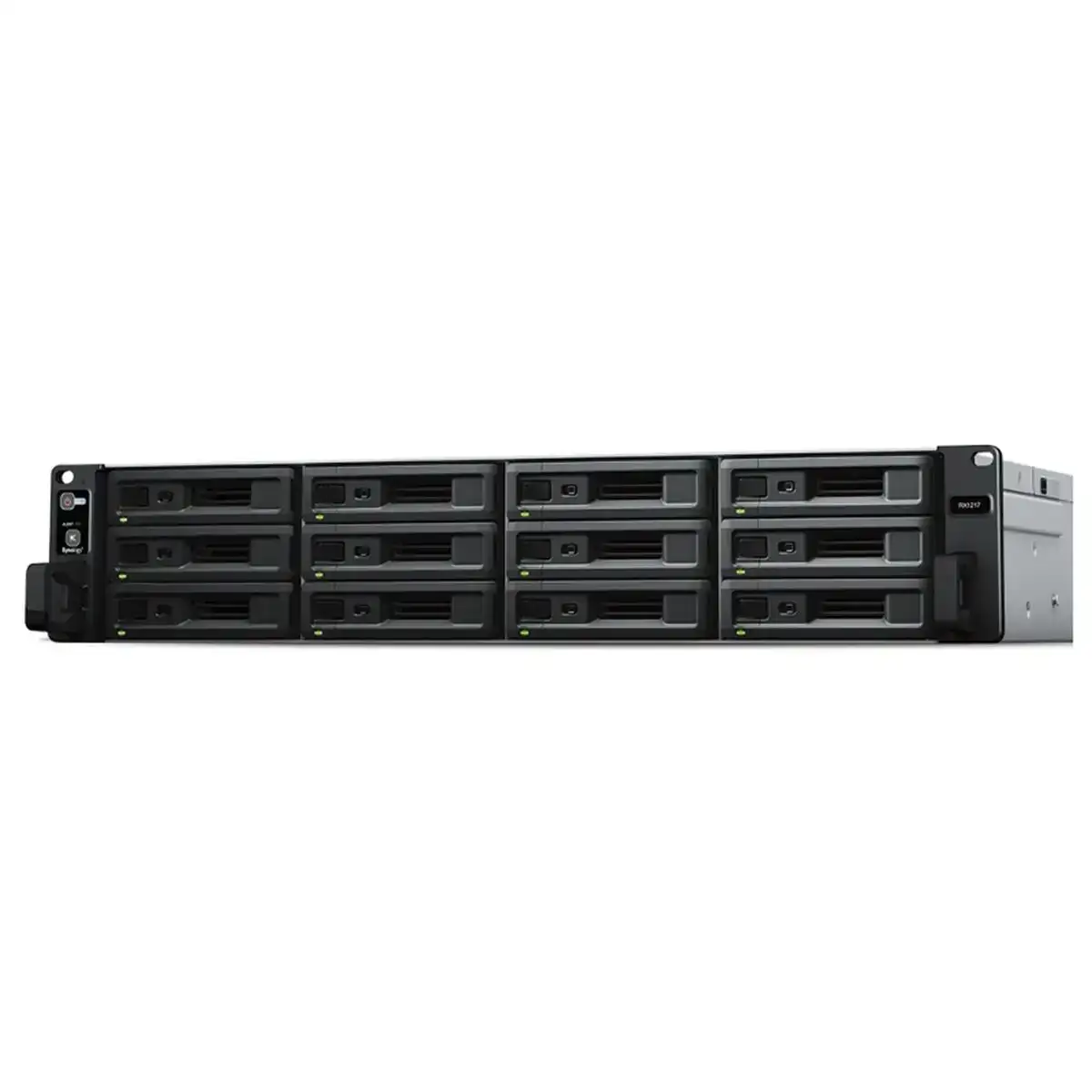 Stockage réseau Synology RX1217RP Noir Noir/Gris