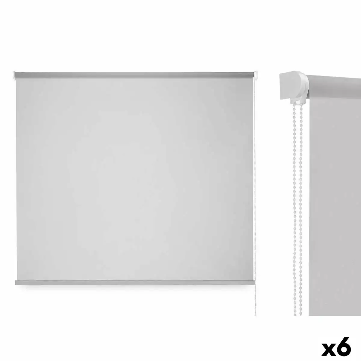 Store a enrouleur 180 x 180 cm gris tissu plastique 6 unites _8970. Entrez dans l'Univers de DIAYTAR COTE D'IVOIRE - Où l'Élégance et la Variété se Rencontrent. Parcourez notre catalogue pour dénicher des articles qui ajoutent une touche d'élégance à votre vie.