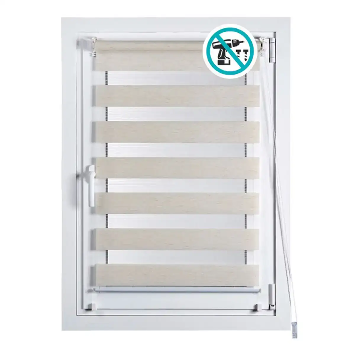 Store a enrouleur stor planet clip fix night day beige 150 x 180 cm_7701. DIAYTAR COTE D'IVOIRE - Où le Shopping est un Plaisir Engagé. Parcourez notre catalogue et choisissez des produits qui respectent vos valeurs et vos attentes.